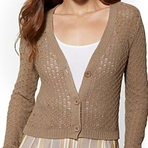 Open Stitch Cardigan